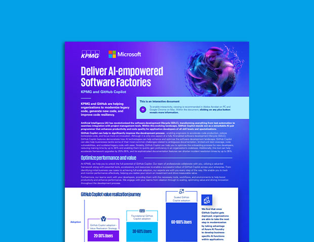 Deliver AI-empowered Software Factories